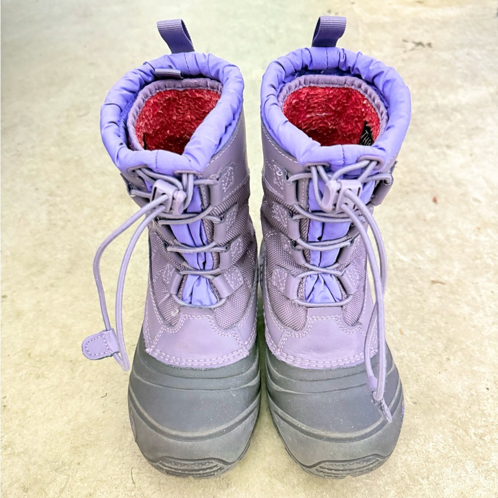 Kids North Face Alpen V Waterproof Boots (Size 1, Youth)